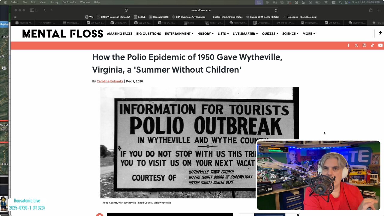 July 20 2025 quick Sunday, Archiving stretch: Intramuscular injection causing muscle autoimmunity?v2