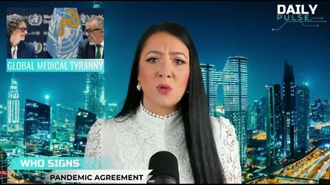 The WHO just signed a legally binding pandemic treaty. AMERICA LOCKED IN