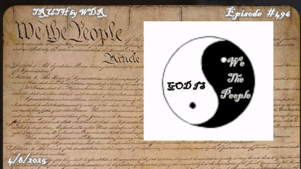 GOD IS WE THE PEOPLE - TRUTH by WDR 1 Ep. 496 music video preview