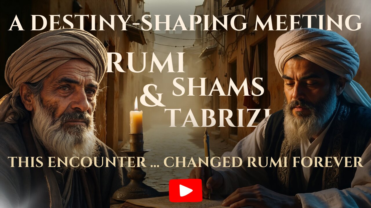 This Man Changed Rumi’s Life Forever | The Secret Encounter with Shams