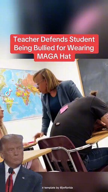 Teacher Goes Scorched Earth Defending Student For Wearing A MAGA Hat