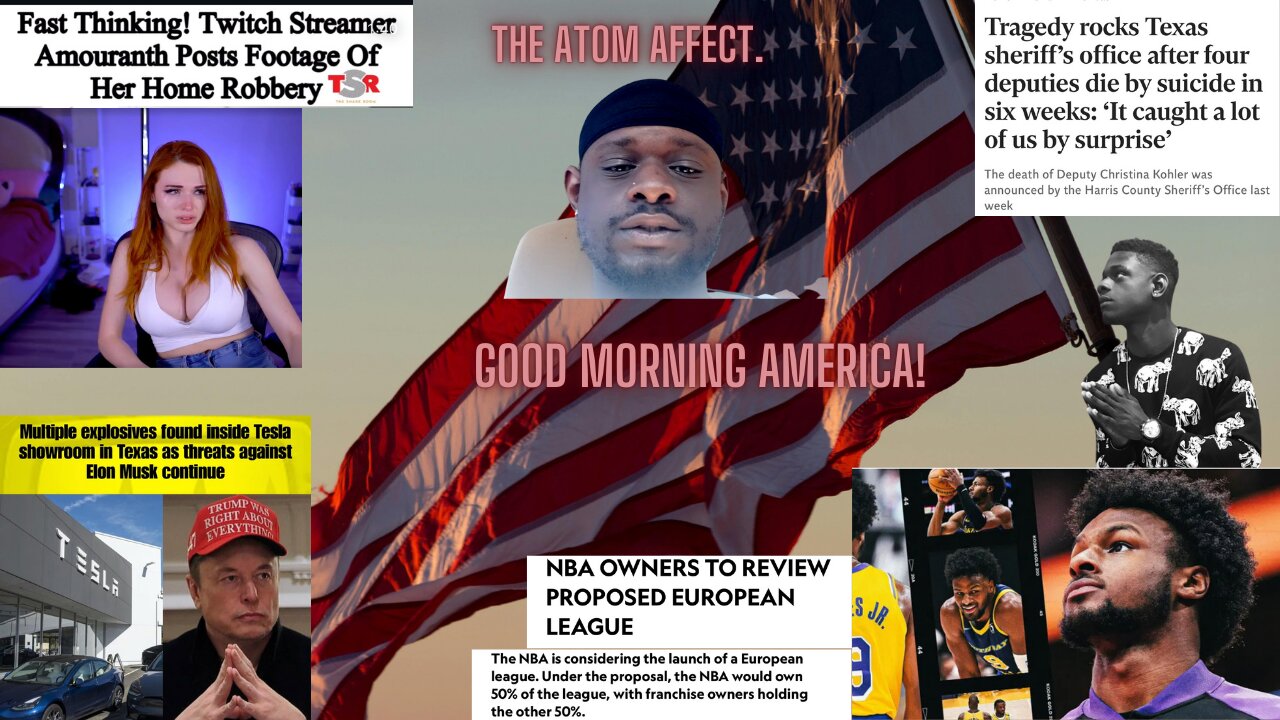 Tesla Incendiary Devices in Austin, Amouranth Shocking Home Invasion, and more..