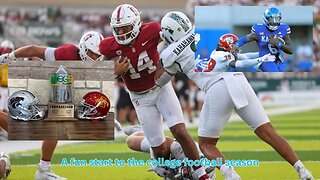 College football had a good start to the season with some good games