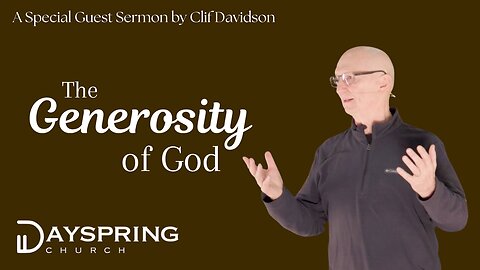 Clif Davidson at Dayspring Church - Star, Idaho