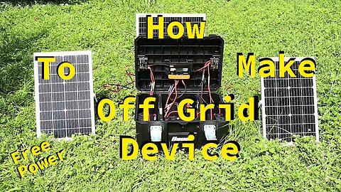 How To Make Off Grid Device (Free.Renewable.Energy.Generator. MARK 3 Device)