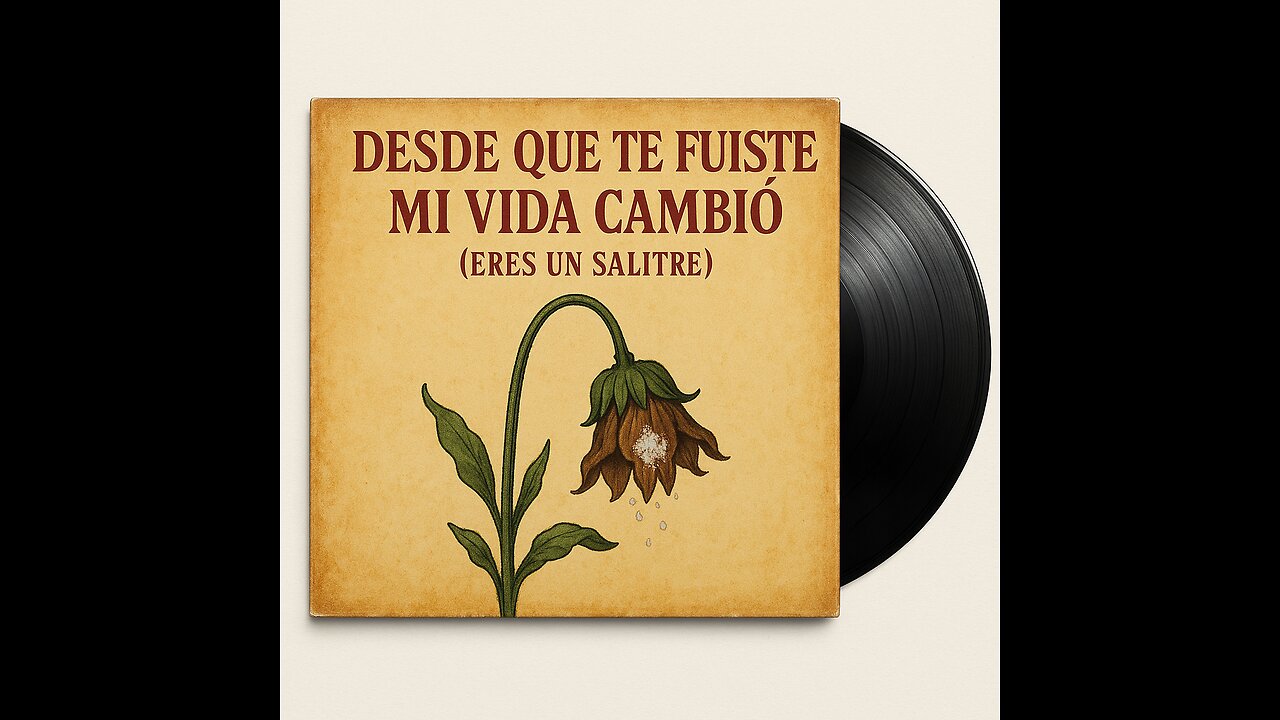 DESDE QUE TE FUISTE MI VIDA CAMBIO (ERES UN SALITRE)