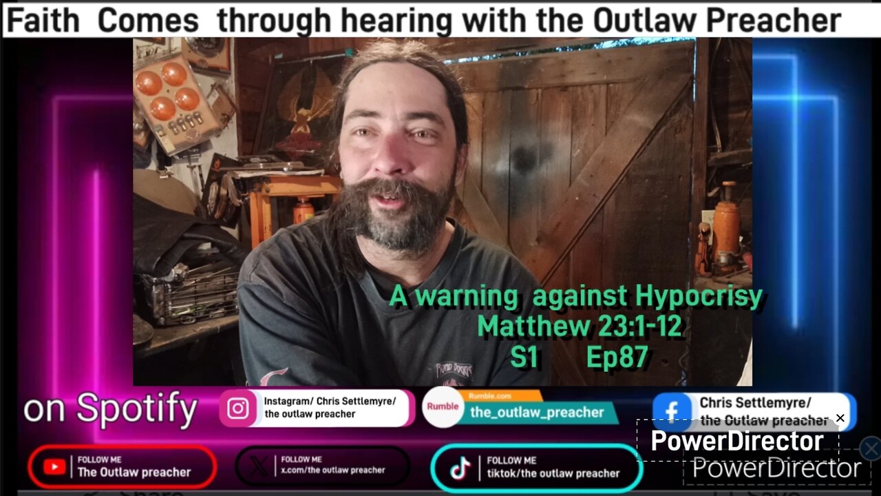 A warning against Hypocrisy Matthew 23:1-12 S1 Ep87