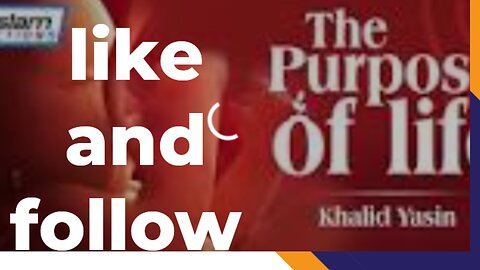 Khild Yasin purpose of life part 1
