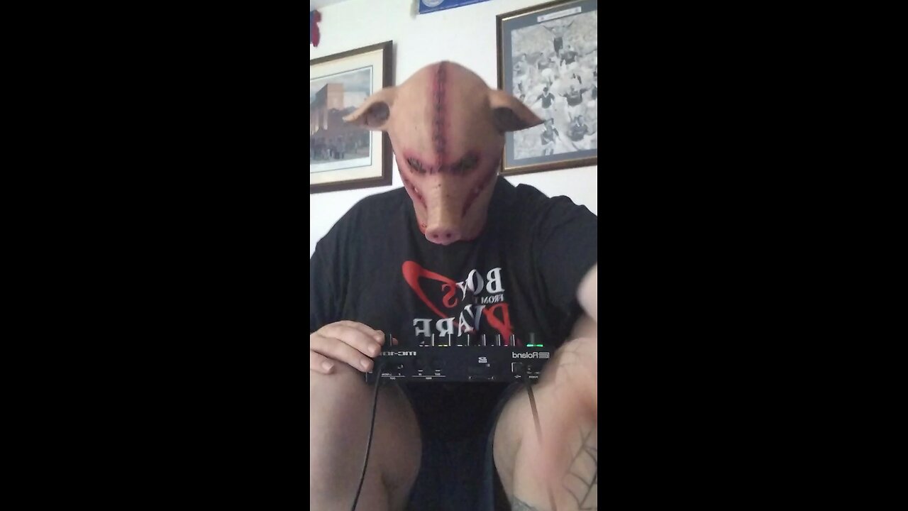 Like a Pig in plop