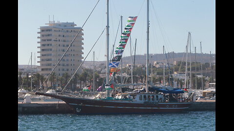 LIVE: Gaza-Hilfsflotte vor Abfahrt im Hafen