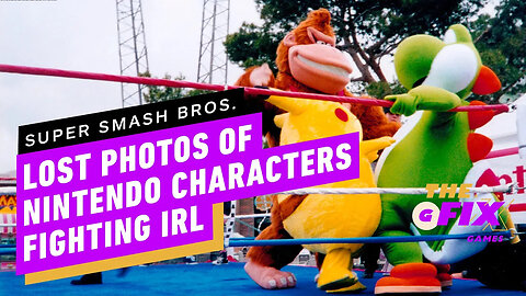 Lost Smash Bros. IRL Wrestling Match Discovered 24 Years Later - IGN Daily