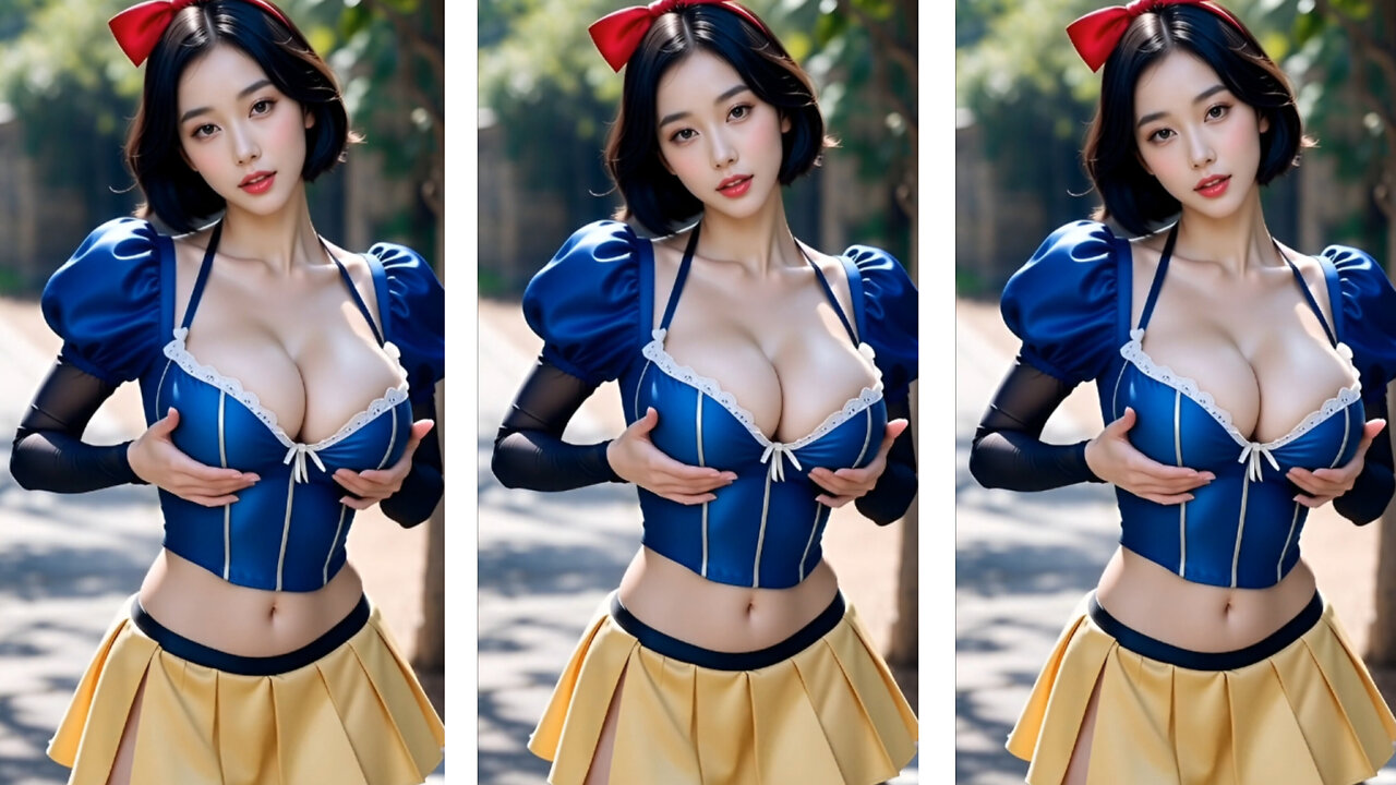 SEXY ASIAN DOES CLASSIC COSPLAY