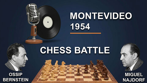 Bernstein – Najdorf, Montevideo 1954
