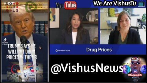 Trump Says He Will Cut Drug Prices In U.S... #VishusTv 📺