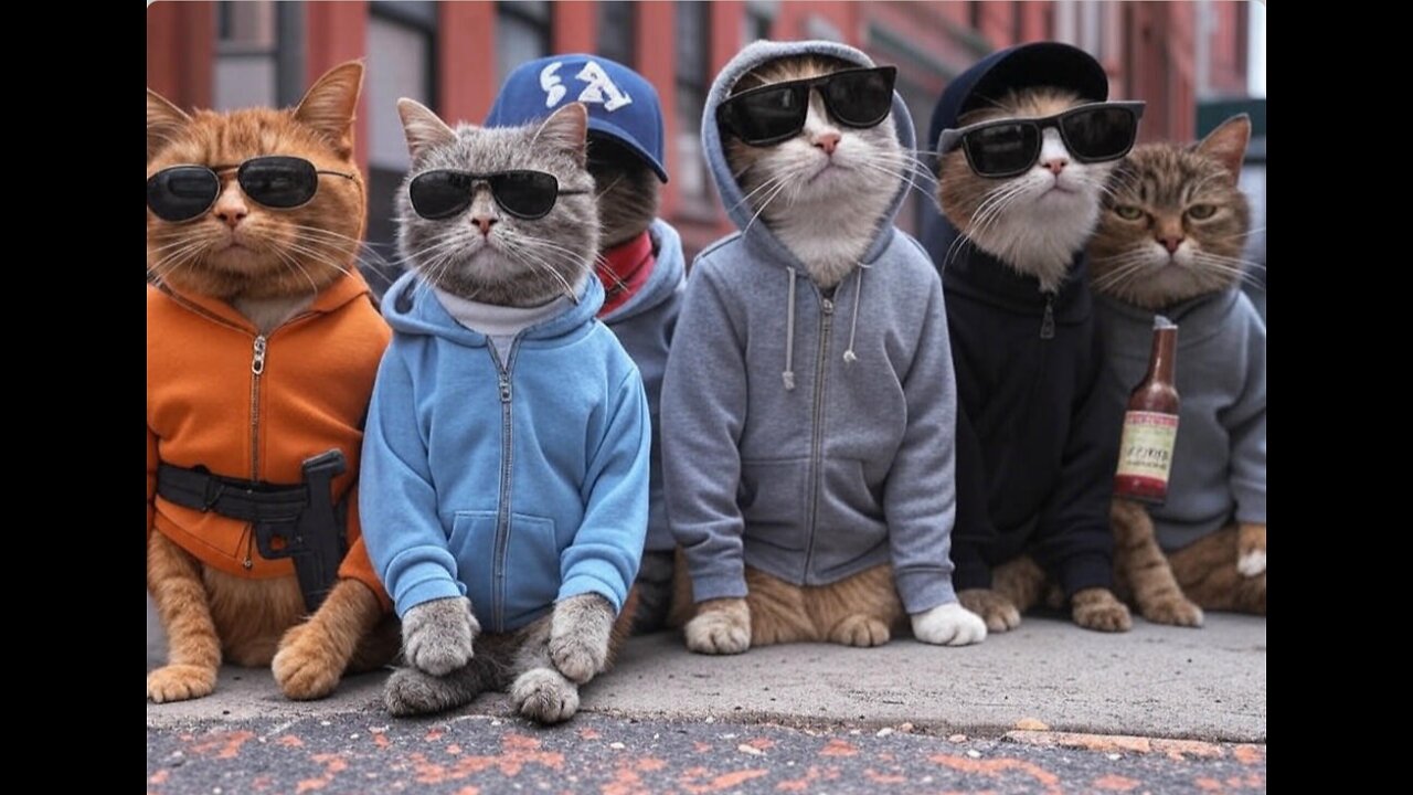 "Compilation of Cats With Main Character Energy 😎"