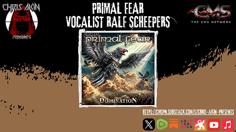 Primal Fear's Ralf Scheepers: "DOMINATION," Mat Sinner's Health & Band Future! (Commercial Free)