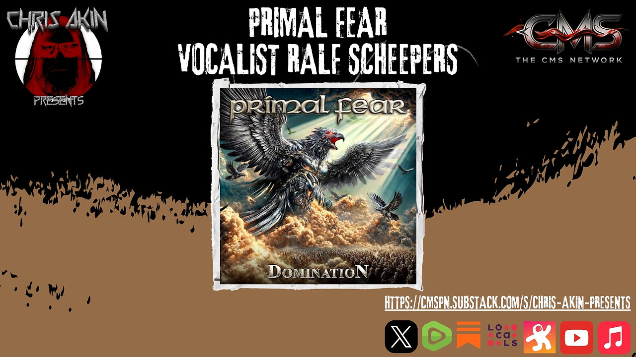 Primal Fear's Ralf Scheepers: "DOMINATION," Mat Sinner's Health & Band Future! (Commercial Free)
