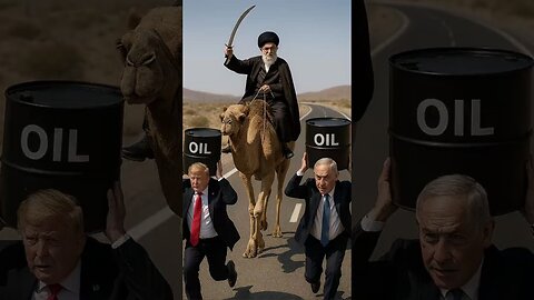 Khamenei Chases Trump & Bibi for Stolen Oil ️