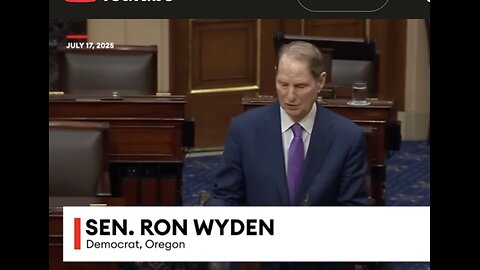 BREAKING: Ron Wyden Details Investigation Into Epstein's Treasury Records, Demands DOJ Release Files