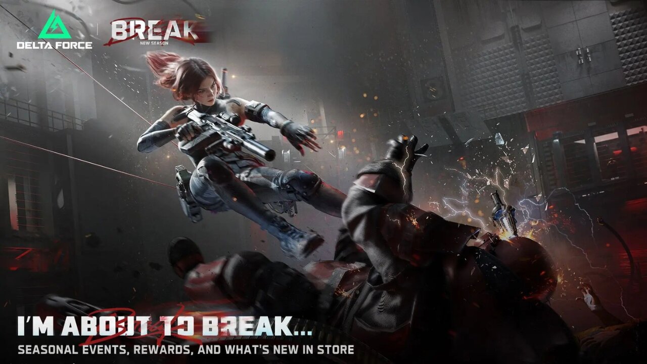 NEW SEASON : BREAK. A little gameplay + Delta Force Live Jailbreak competition| DELTA FORCE