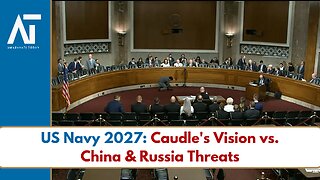 Admiral Caudle Faces Senate: Vision for Future U.S. Navy | US Military | Amaravati Today