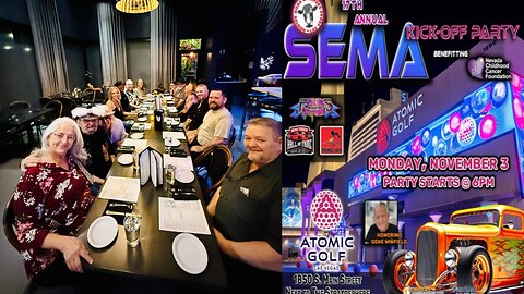 Pre-SEMA Kickoff Dinner 2025