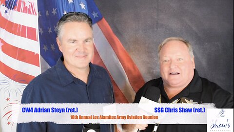 SHAW ARMY STORIES INTERVIEW WITH CW4 ADRIAN STEYN (RET.) U.S. ARMY HELICOPTER PILOT 06-07-2025