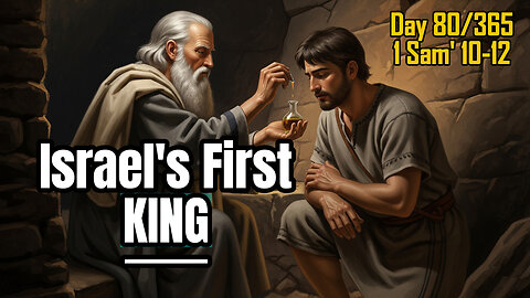 Day 80/365 - Saul Anointed King in Secret | Samuel's Scary farewell Speech #bible #1samuel