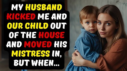 "Get back to your inherited shack!" declared the husband, bringing his mistress home and kicking....