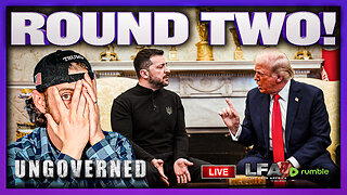 TRUMP HOSTS ZELENSKYY AGAIN! | UNGOVERNED 8.18.25 10AM