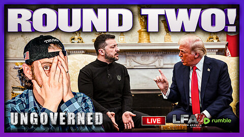 TRUMP HOSTS ZELENSKYY AGAIN! | UNGOVERNED 8.18.25 10AM