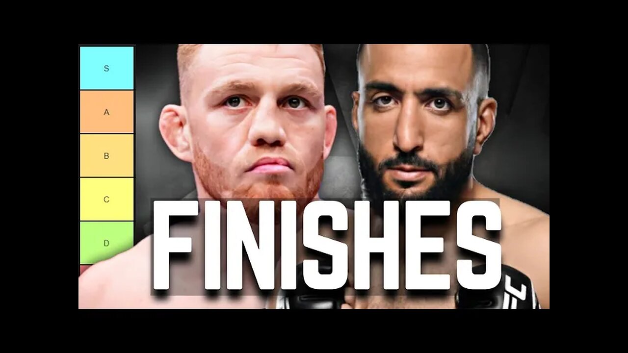 Ranking Every JDM and Belal Muhammad Finish | UFC 315: Muhammad vs. Della Maddalena