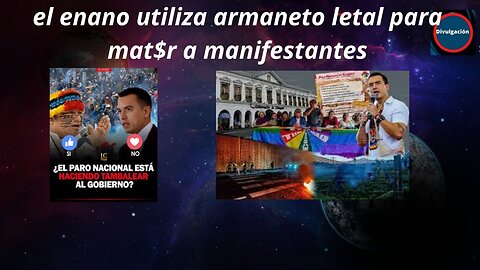 el henano manda a matar a niestros ermanos indígenas a los militares