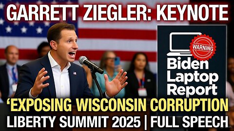 Garrett Ziegler UNLEASHED: The Bombshell Wisconsin Keynote They Don't Want You To See