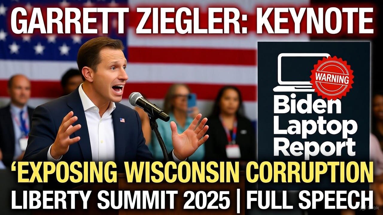Garrett Ziegler UNLEASHED: The Bombshell Wisconsin Keynote They Don't Want You To See