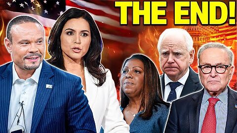FINAL BLOW: Tulsi Gabbard & Bongino CRUSH Letitia James — Schumer & Walz PAN