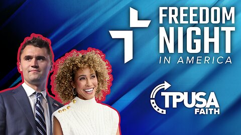 Charlie Kirk and Sage Steele at Freedom Night in America | May 2025
