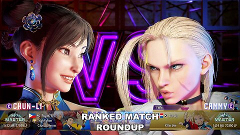Kuya Kalbo SF6 Ranked Match Roundup. Chun Li Master Rank [Hori Fight Stick]