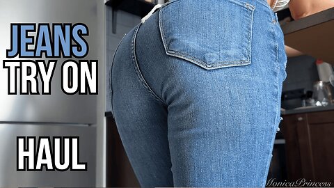 HOT GIRL Stunning Jeans Try-On Haul 👠 Elegant, Bold & Trendy You’ll Love