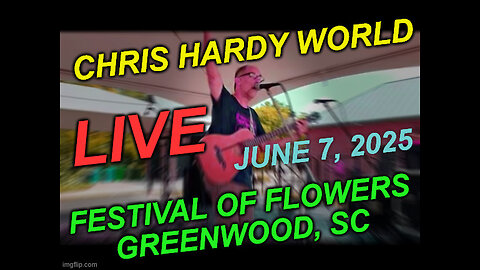 I Am Me Because Of You (Original song) - Chris Hardy World Live