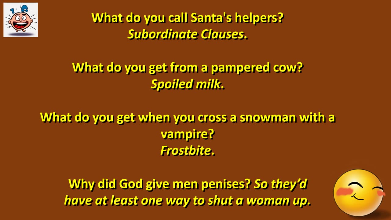 SHUT A WOMAN UP | Best short jokes for today