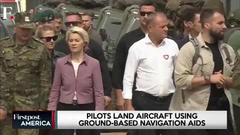 EU Chief's Plane Hit by GPS Jamming in Bulgaria, Brussels Blames Russia | Firstpost America | N18G