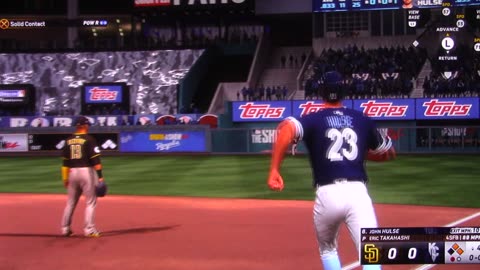 MLB The Show: Kansas City Royals vs San Diego Padres (S21 World Series G1)