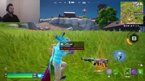 Playing fortnite
