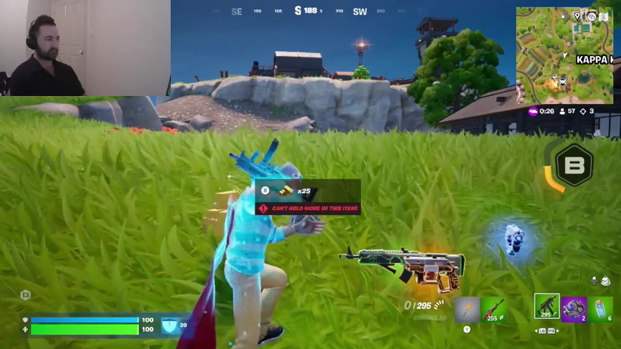 Playing fortnite