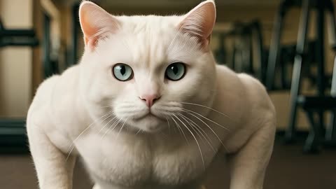 BODYBUILDING CAT