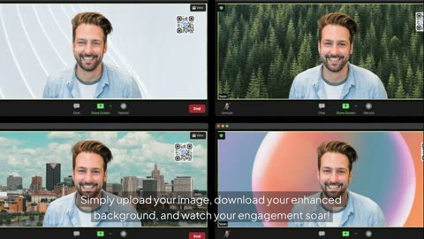 Blinq Virtual Backgrounds: Turn Zoom Meetings Into Networking Opportunities!