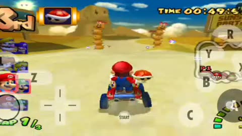 Mario Kart no Dolphin Emulador (Android) - parte 4