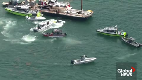 2 children dead after barge collides with small sailboat near Miami|sunmax966