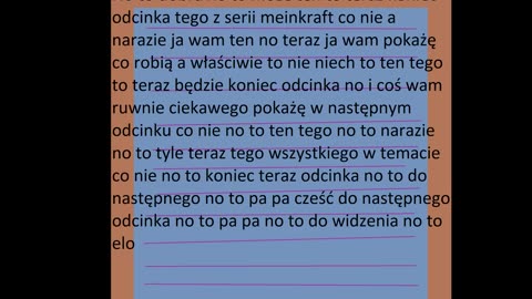 Bloki Kultury odcinek 370 - Meinkraft czesc 4